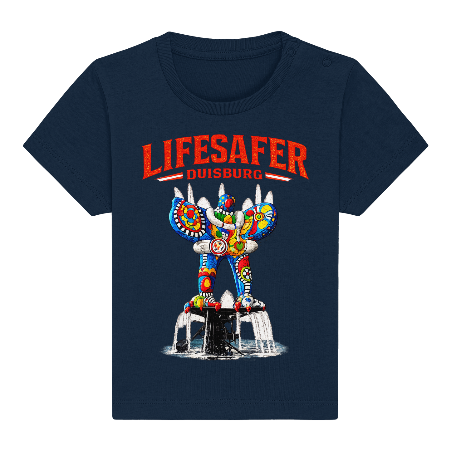 LIFESAFER Duisburg – Brunnen Edition - Baby Organic Shirt