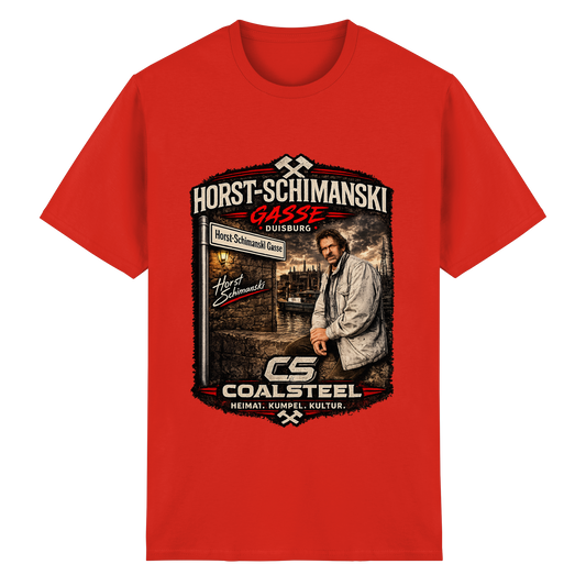 Horst Schimanski Gasse DUISBURG - Heavy Cotton T-Shirt