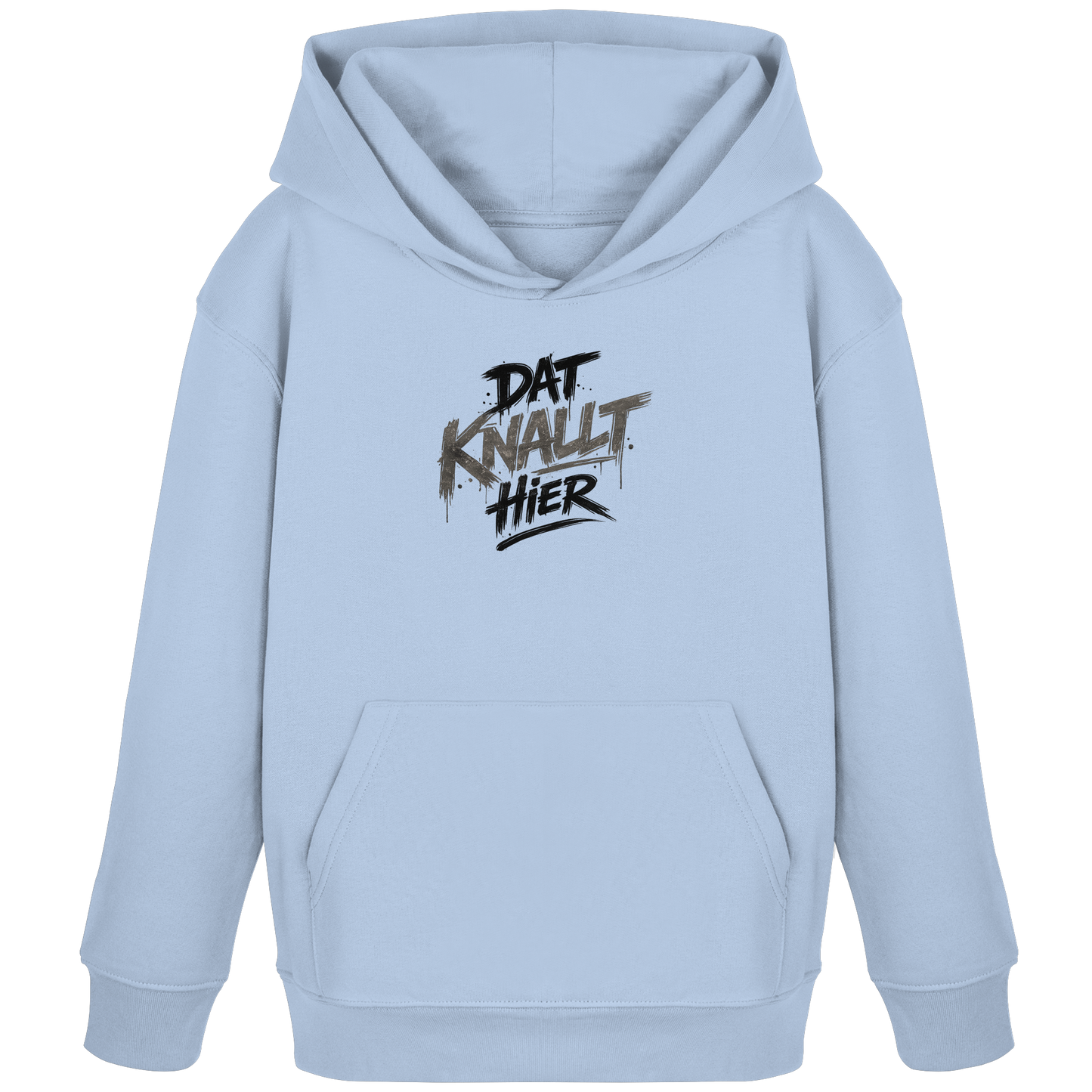 DAT KNALLT HIER – Ruhrpott Graffiti - Kids Organic Hoodie