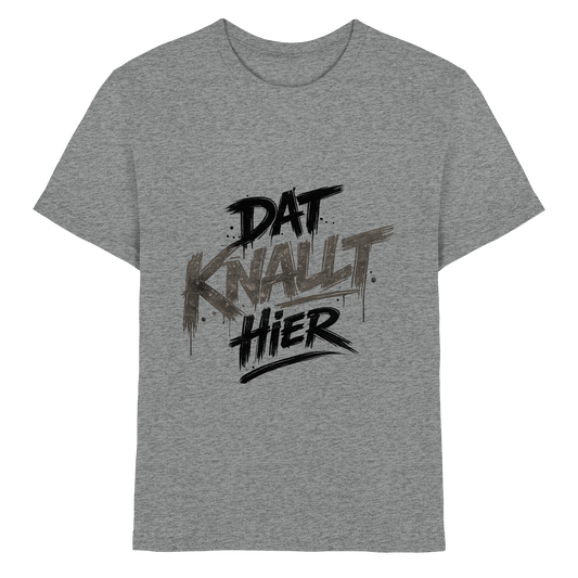 DAT KNALLT HIER – Ruhrpott Graffiti - Kids Premium Shirt