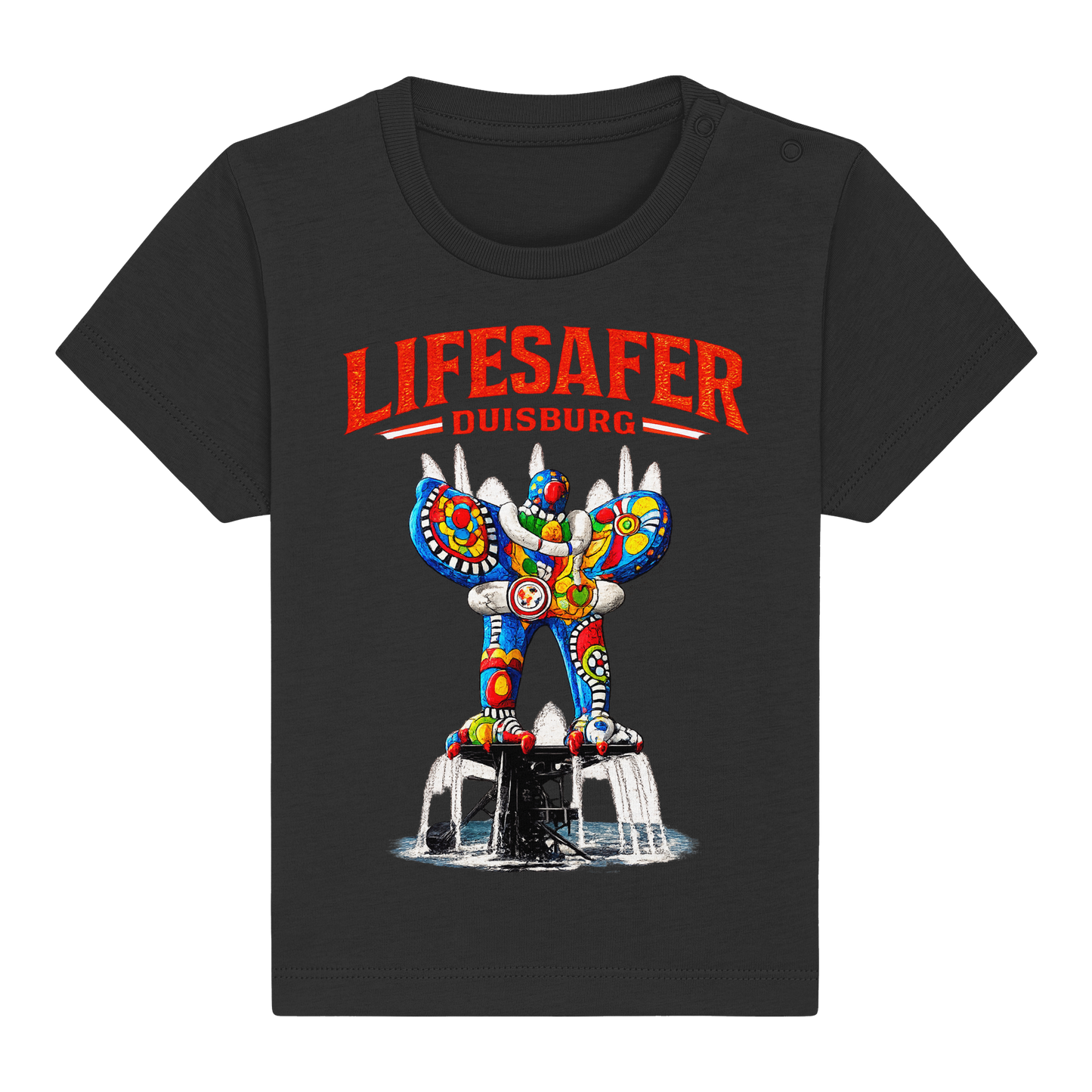 LIFESAFER Duisburg – Brunnen Edition - Baby Organic Shirt