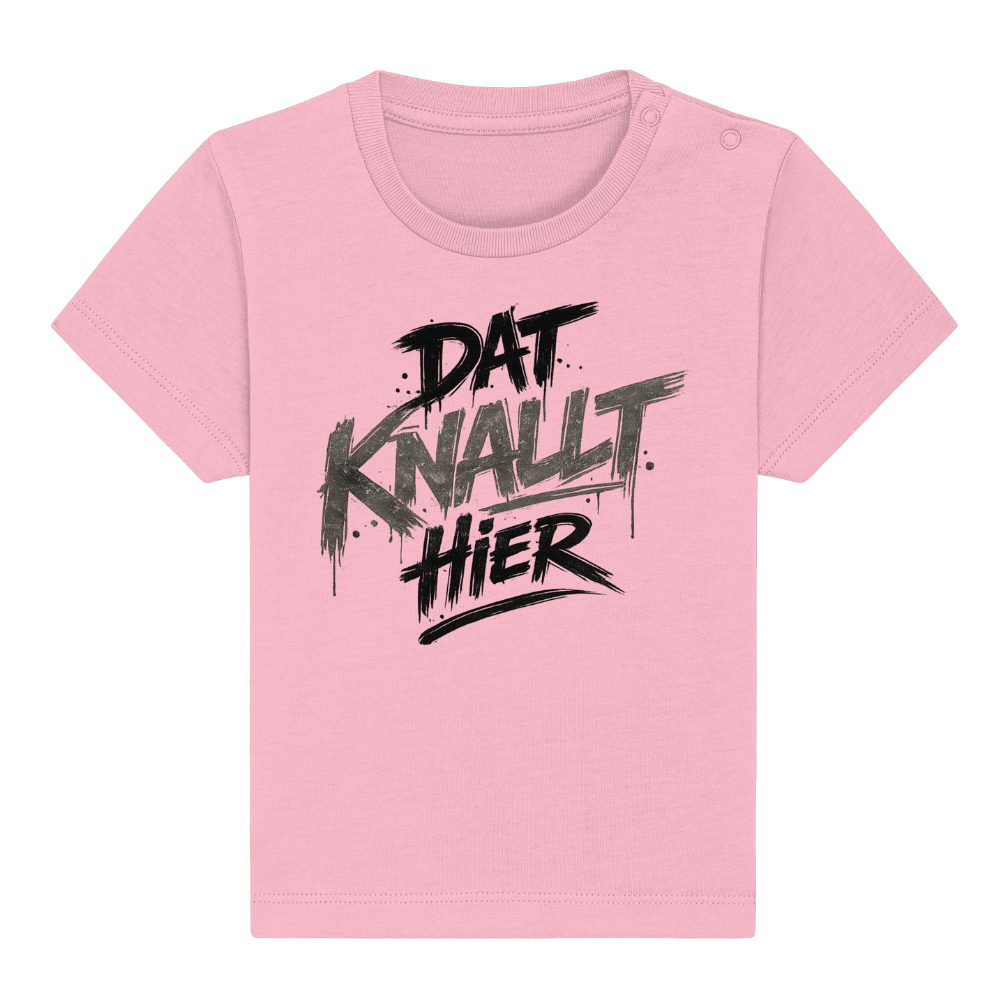 DAT KNALLT HIER – Ruhrpott Graffiti - Baby Organic Shirt