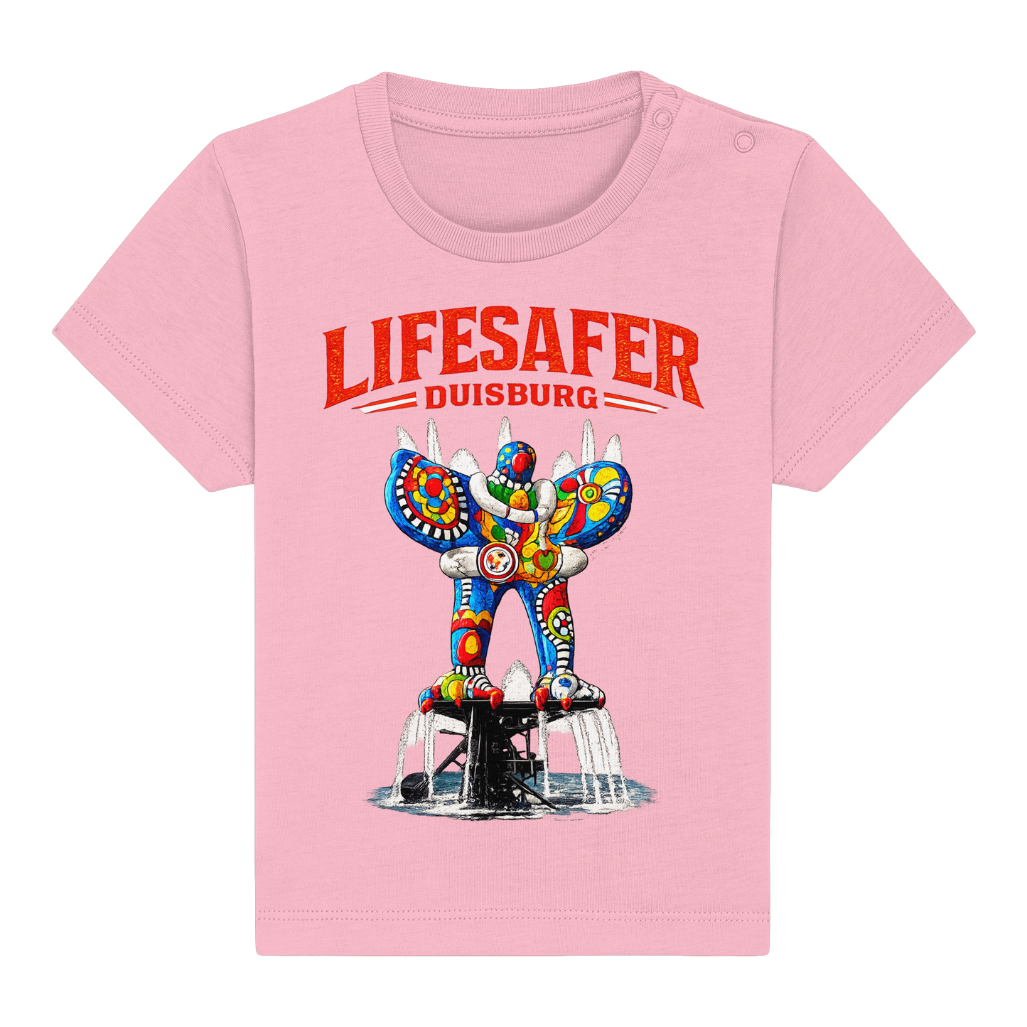 LIFESAFER Duisburg – Brunnen Edition - Baby Organic Shirt