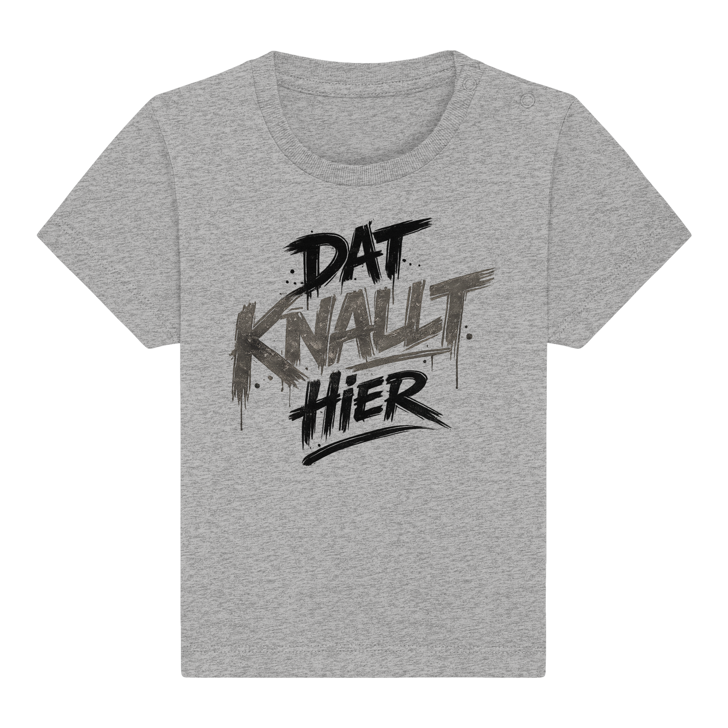 DAT KNALLT HIER – Ruhrpott Graffiti - Baby Organic Shirt