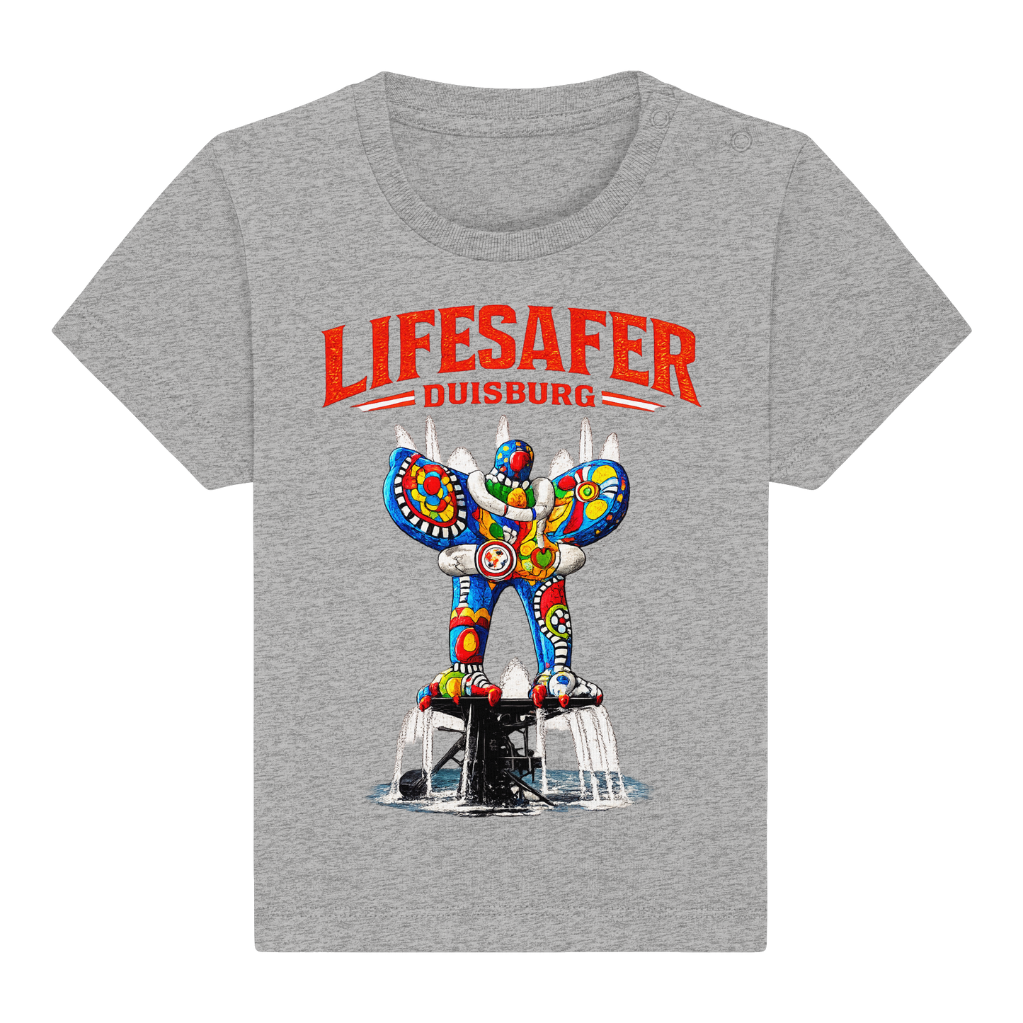 LIFESAFER Duisburg – Brunnen Edition - Baby Organic Shirt
