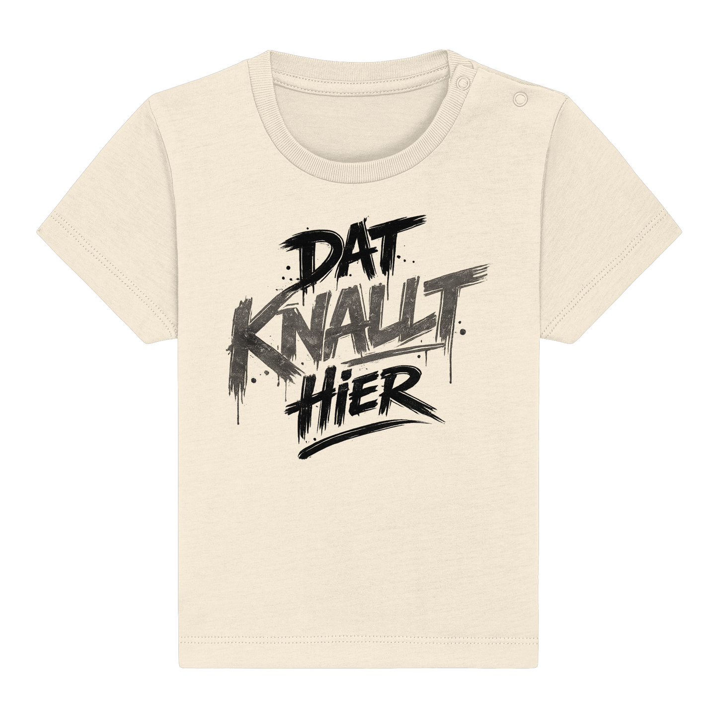 DAT KNALLT HIER – Ruhrpott Graffiti - Baby Organic Shirt