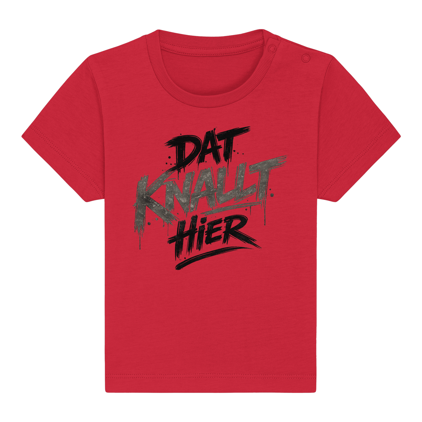 DAT KNALLT HIER – Ruhrpott Graffiti - Baby Organic Shirt