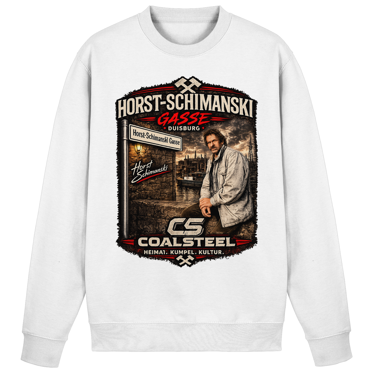 Horst Schimanski Gasse DUISBURG - Basic Sweatshirt