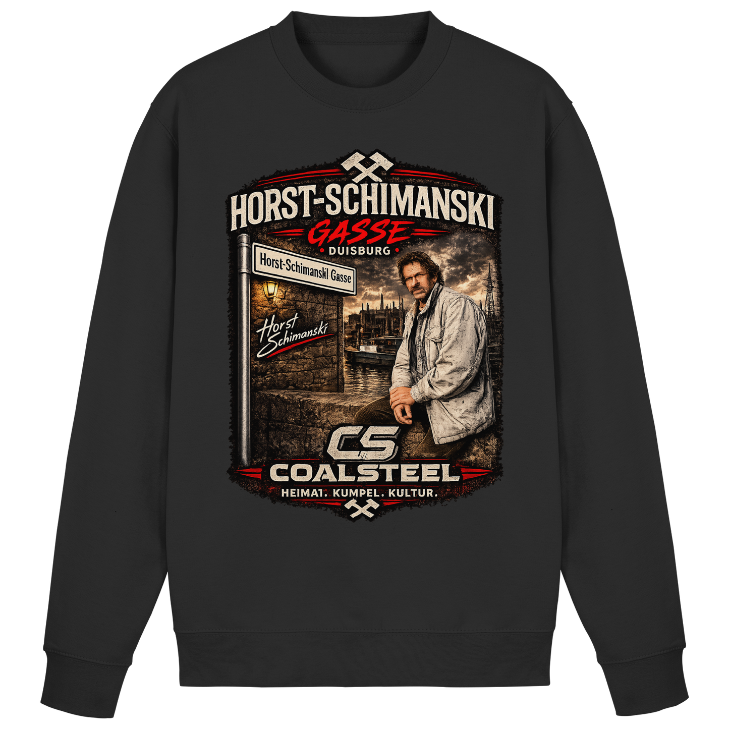 Horst Schimanski Gasse DUISBURG - Basic Sweatshirt