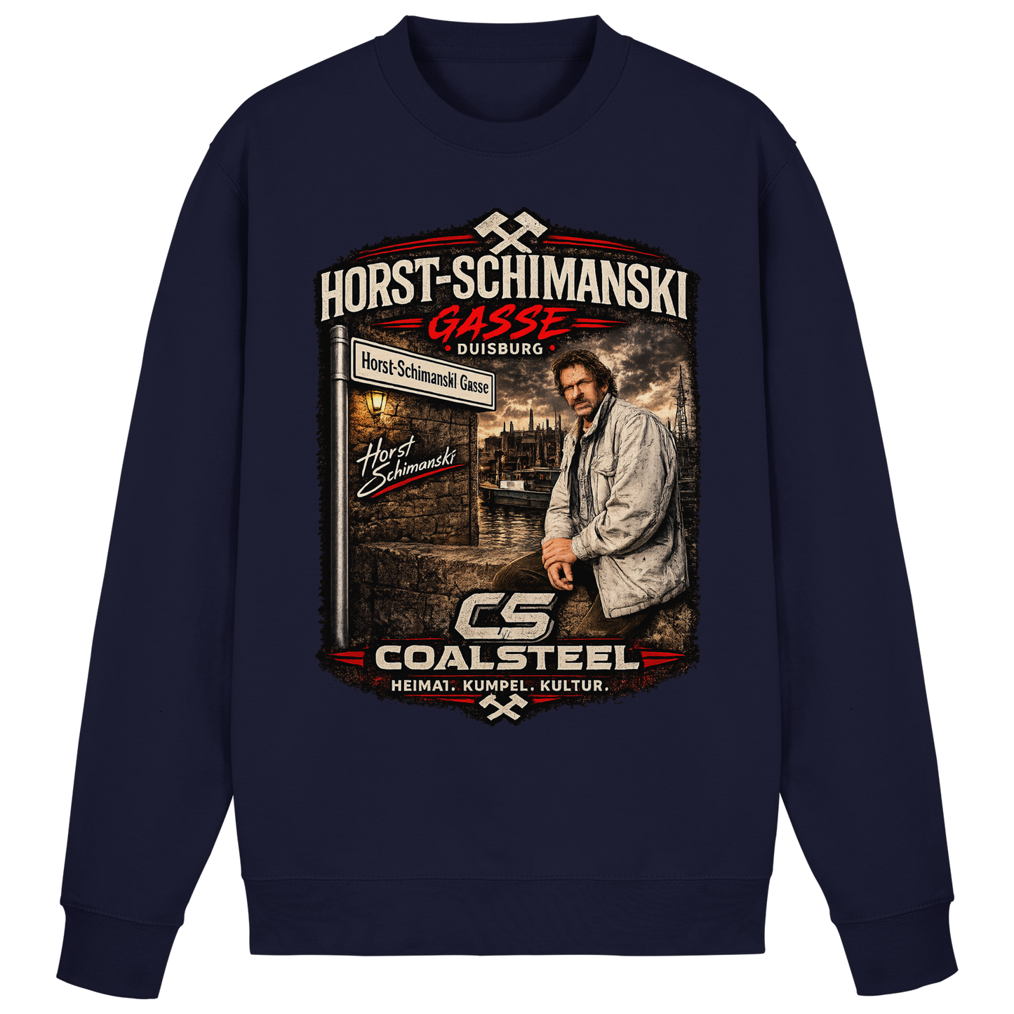 Horst Schimanski Gasse DUISBURG - Basic Sweatshirt