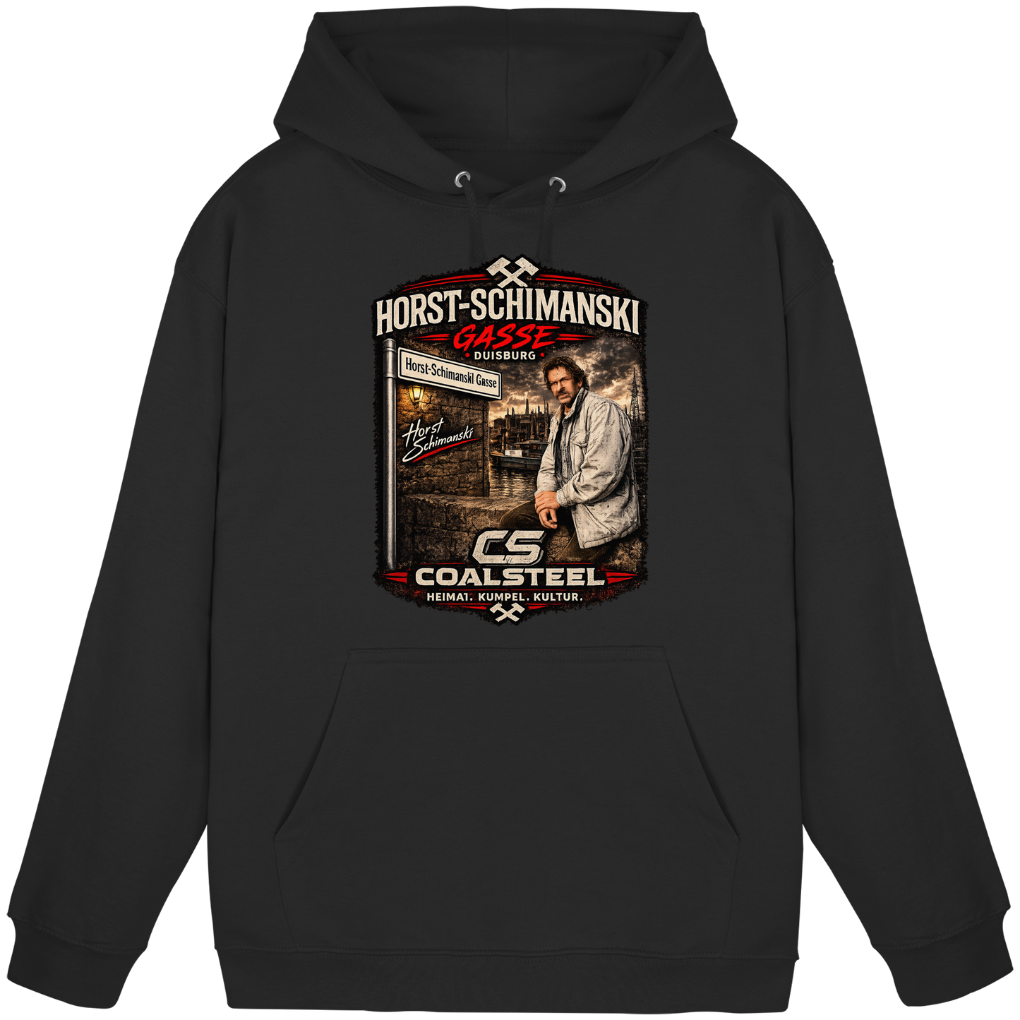 Horst Schimanski Gasse DUISBURG - Basic Unisex Hoodie