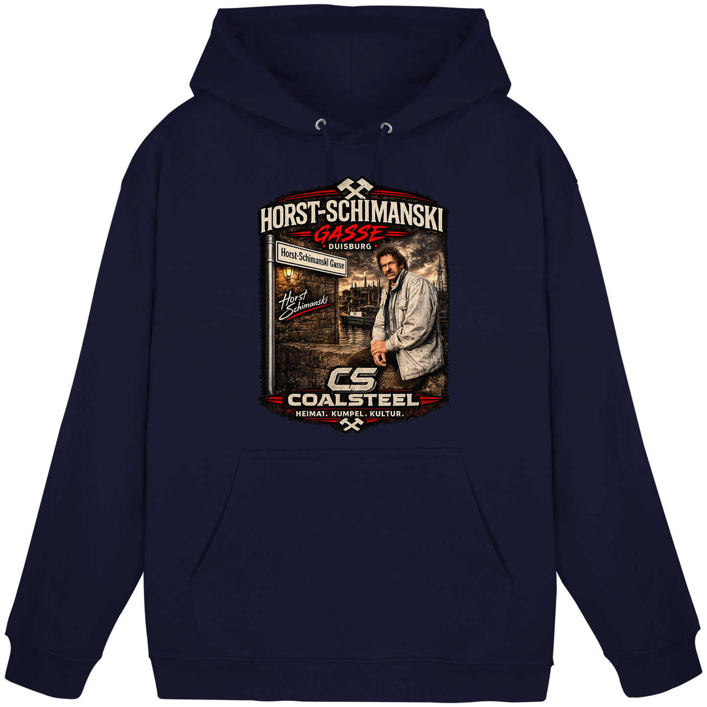 Horst Schimanski Gasse DUISBURG - Basic Unisex Hoodie