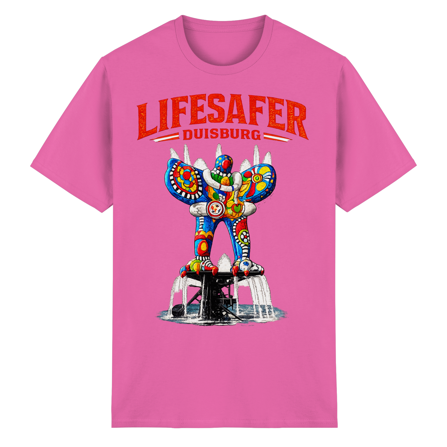 LIFESAFER Duisburg – Brunnen Edition - Heavy Cotton T-Shirt