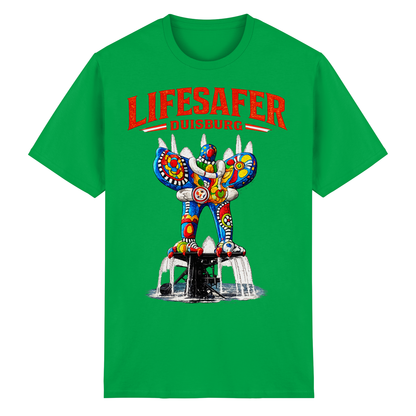 LIFESAFER Duisburg – Brunnen Edition - Heavy Cotton T-Shirt