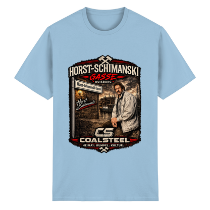 Horst Schimanski Gasse DUISBURG - Heavy Cotton T-Shirt