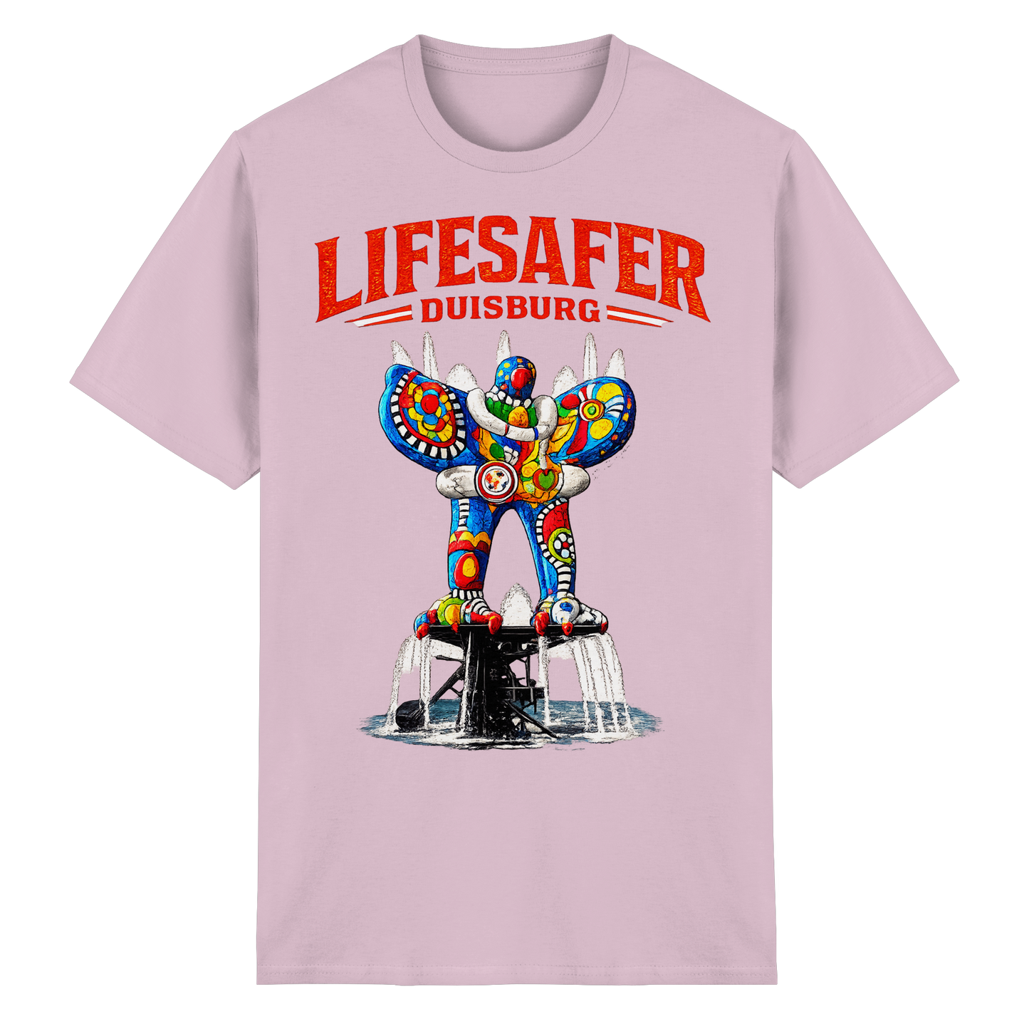 LIFESAFER Duisburg – Brunnen Edition - Heavy Cotton T-Shirt