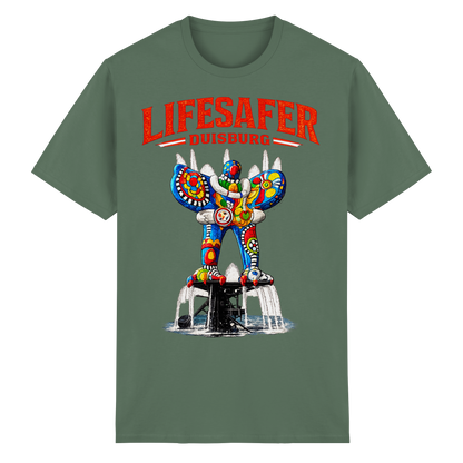 LIFESAFER Duisburg – Brunnen Edition - Heavy Cotton T-Shirt