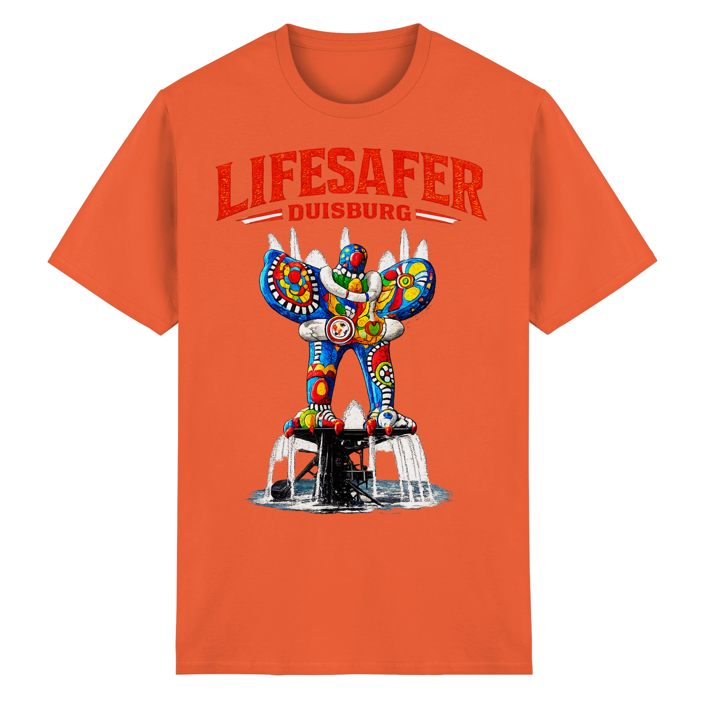 LIFESAFER Duisburg – Brunnen Edition - Heavy Cotton T-Shirt