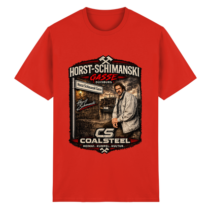 Horst Schimanski Gasse DUISBURG - Heavy Cotton T-Shirt