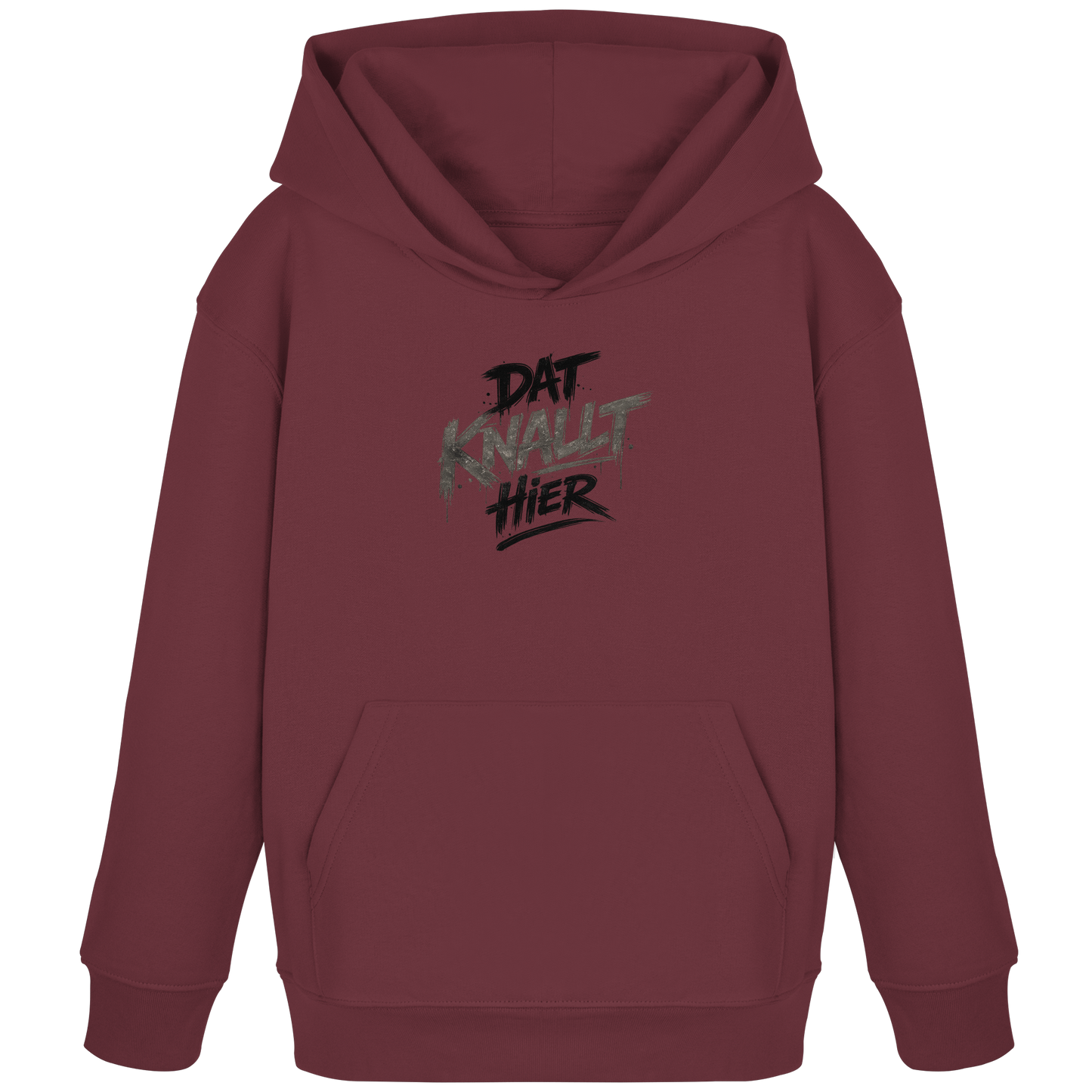 DAT KNALLT HIER – Ruhrpott Graffiti - Kids Organic Hoodie
