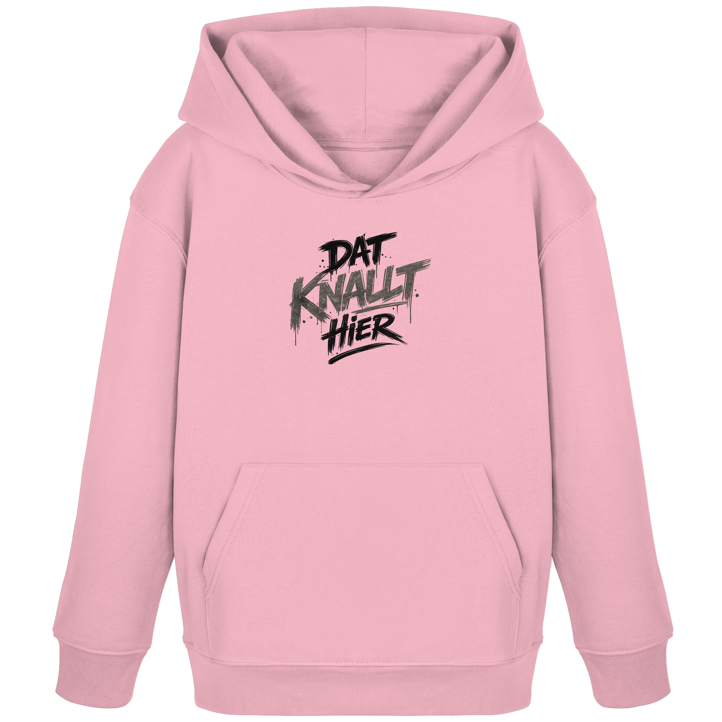 DAT KNALLT HIER – Ruhrpott Graffiti - Kids Organic Hoodie