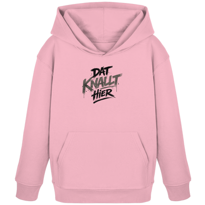 DAT KNALLT HIER – Ruhrpott Graffiti - Kids Organic Hoodie