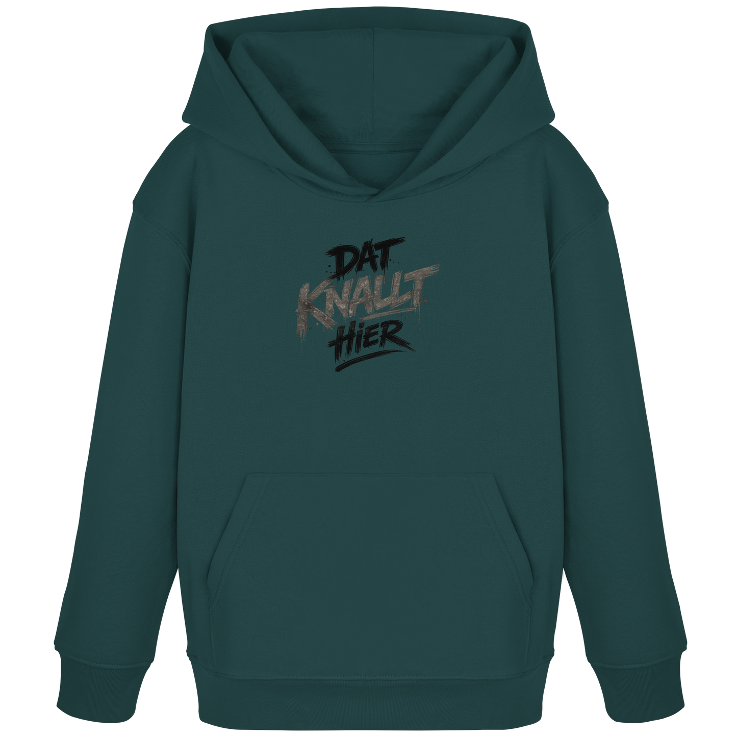 DAT KNALLT HIER – Ruhrpott Graffiti - Kids Organic Hoodie
