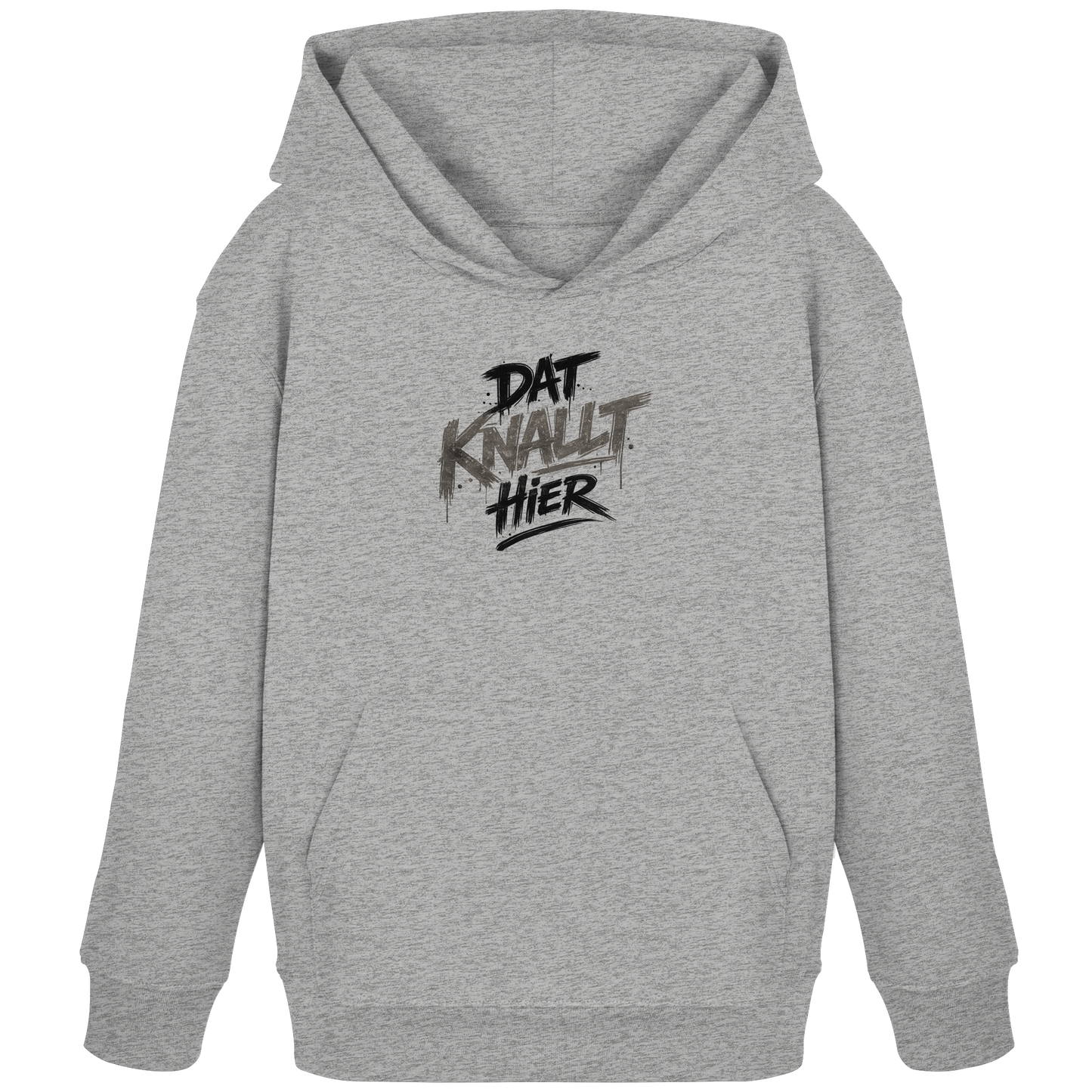 DAT KNALLT HIER – Ruhrpott Graffiti - Kids Organic Hoodie