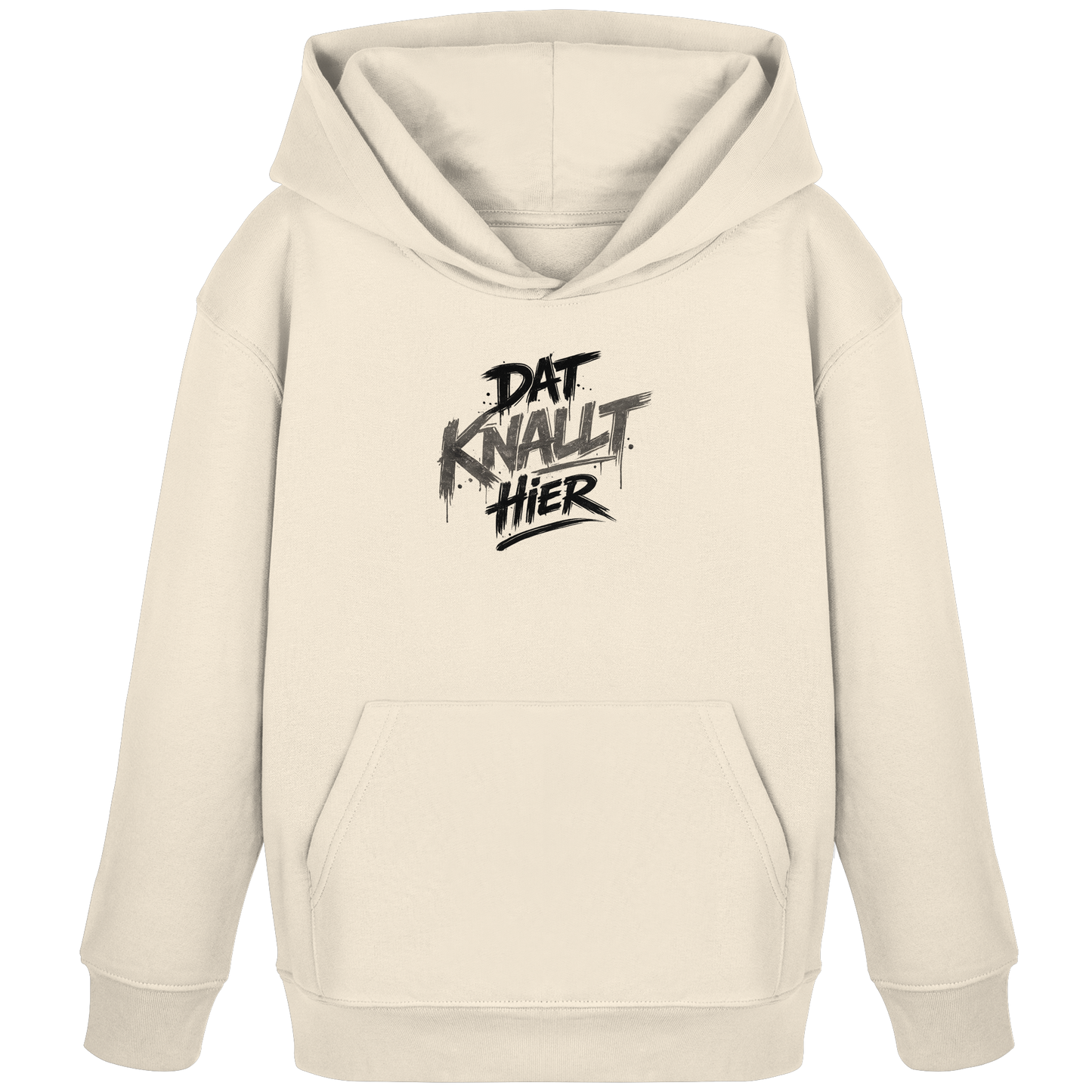 DAT KNALLT HIER – Ruhrpott Graffiti - Kids Organic Hoodie