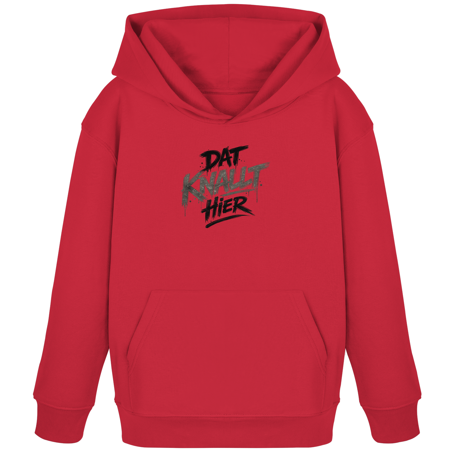 DAT KNALLT HIER – Ruhrpott Graffiti - Kids Organic Hoodie