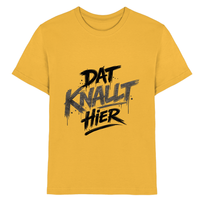 DAT KNALLT HIER – Ruhrpott Graffiti - Kids Premium Shirt