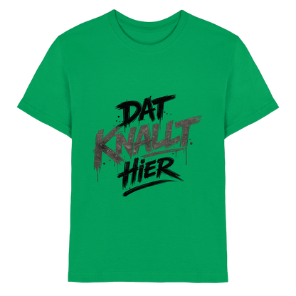 DAT KNALLT HIER – Ruhrpott Graffiti - Kids Premium Shirt
