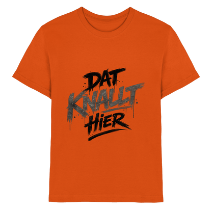 DAT KNALLT HIER – Ruhrpott Graffiti - Kids Premium Shirt