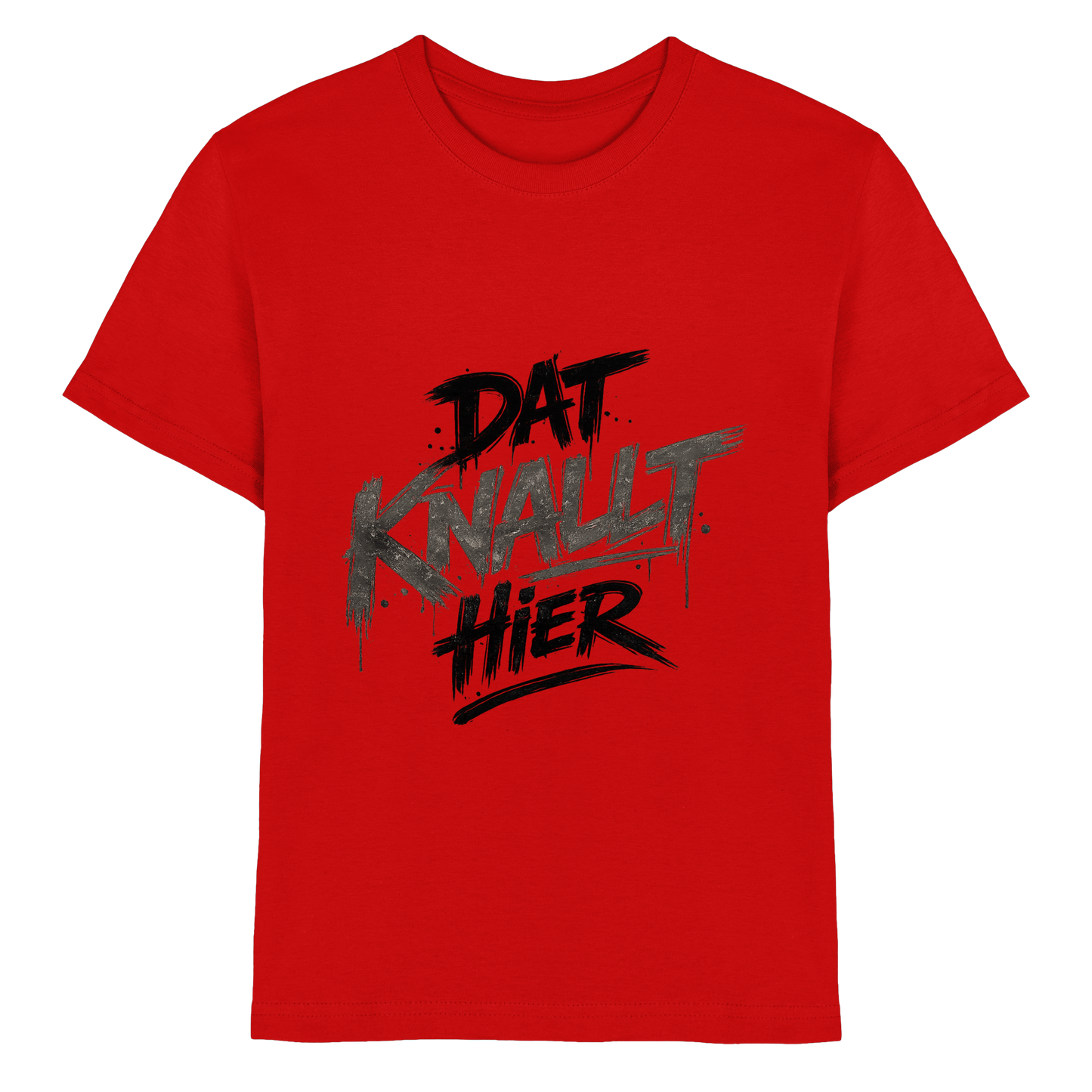 DAT KNALLT HIER – Ruhrpott Graffiti - Kids Premium Shirt