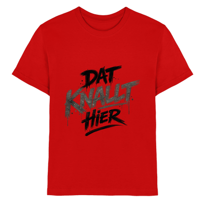 DAT KNALLT HIER – Ruhrpott Graffiti - Kids Premium Shirt