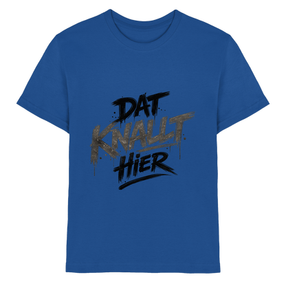 DAT KNALLT HIER – Ruhrpott Graffiti - Kids Premium Shirt