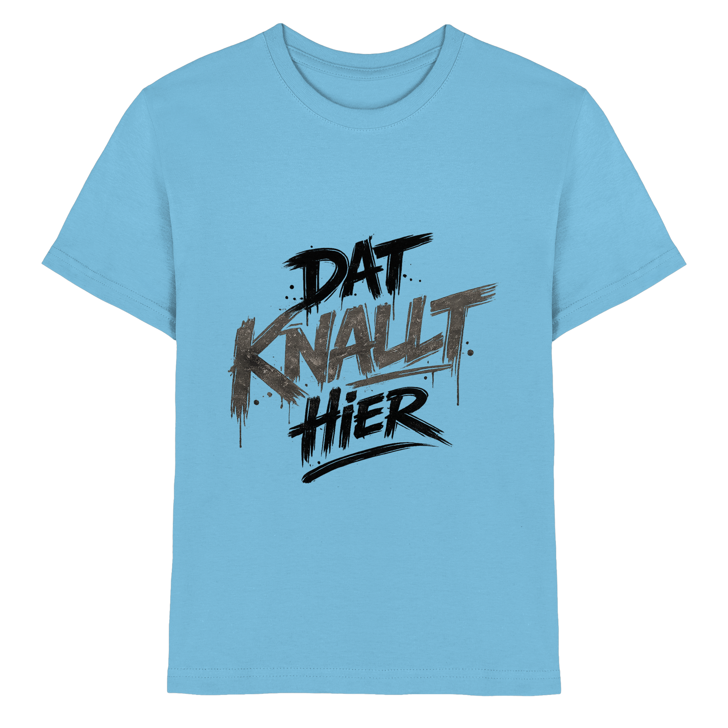 DAT KNALLT HIER – Ruhrpott Graffiti - Kids Premium Shirt