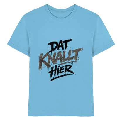 DAT KNALLT HIER – Ruhrpott Graffiti - Kids Premium Shirt