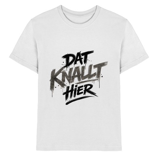 DAT KNALLT HIER – Ruhrpott Graffiti - Kids Premium Shirt