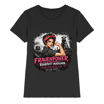 Frauenpower Ruhrpott Mädchen - Ladies Premium Shirt