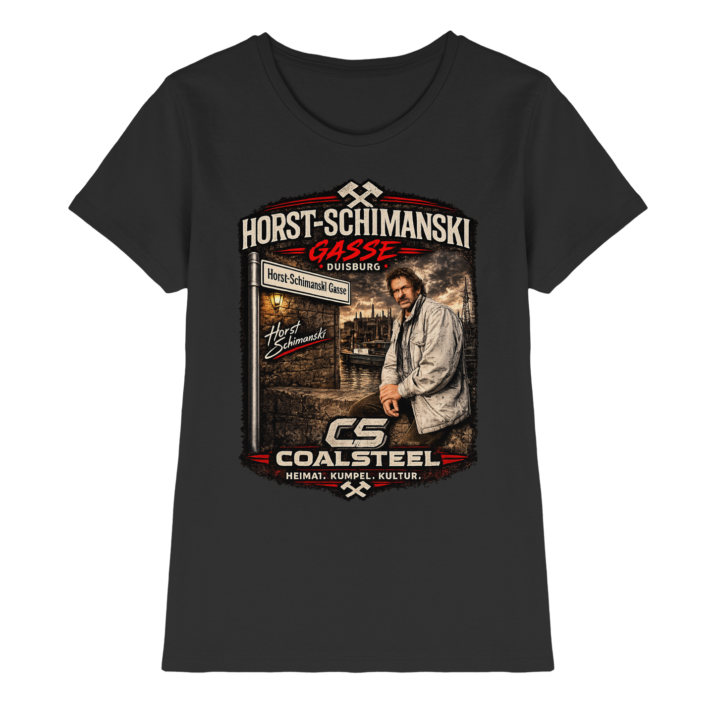 Horst Schimanski Gasse DUISBURG - Ladies Premium Shirt