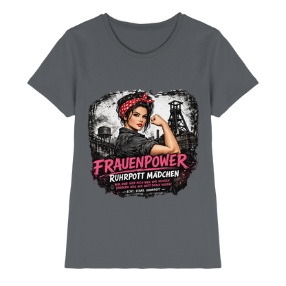Frauenpower Ruhrpott Mädchen - Ladies Premium Shirt