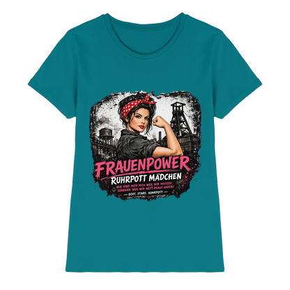 Frauenpower Ruhrpott Mädchen - Ladies Premium Shirt