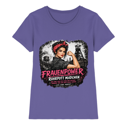 Frauenpower Ruhrpott Mädchen - Ladies Premium Shirt