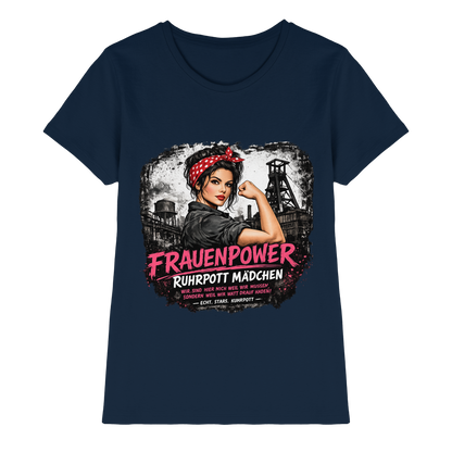 Frauenpower Ruhrpott Mädchen - Ladies Premium Shirt