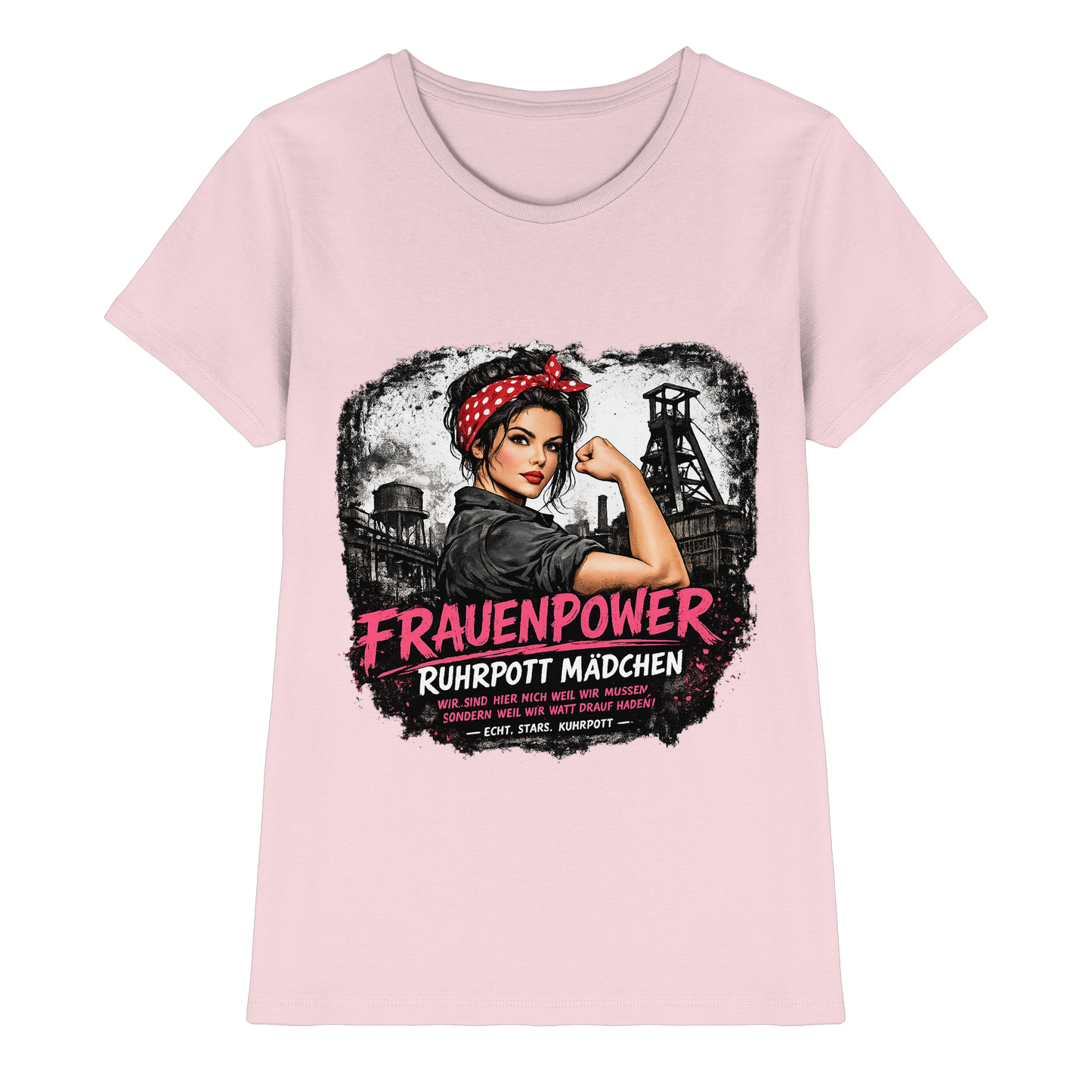 Frauenpower Ruhrpott Mädchen - Ladies Premium Shirt