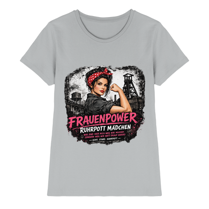 Frauenpower Ruhrpott Mädchen - Ladies Premium Shirt