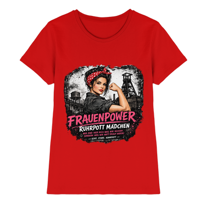 Frauenpower Ruhrpott Mädchen - Ladies Premium Shirt