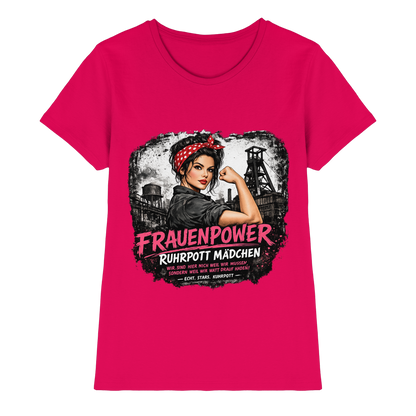 Frauenpower Ruhrpott Mädchen - Ladies Premium Shirt