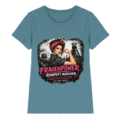 Frauenpower Ruhrpott Mädchen - Ladies Premium Shirt